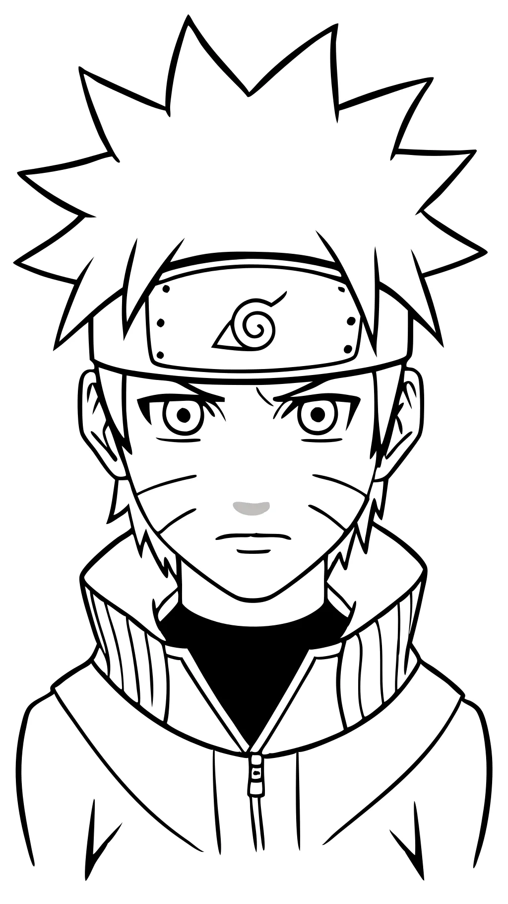 coloriages gratuits naruto